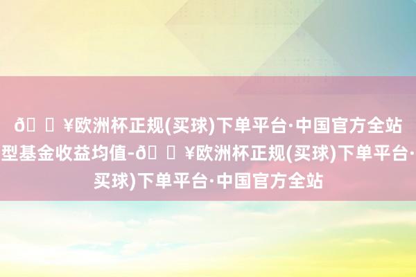 🔥欧洲杯正规(买球)下单平台·中国官方全站逾越同时羼杂型基金收益均值-🔥欧洲杯正规(买球)下单平台·中国官方全站