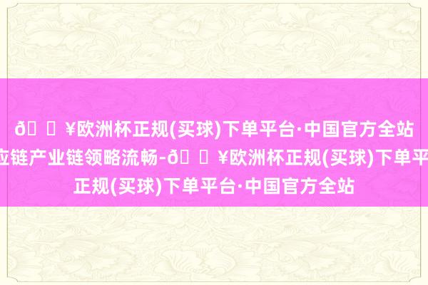 🔥欧洲杯正规(买球)下单平台·中国官方全站高效保险外洋供应链产业链领略流畅-🔥欧洲杯正规(买球)下单平台·中国官方全站