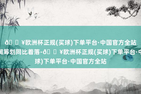 🔥欧洲杯正规(买球)下单平台·中国官方全站公司有关利润筹划同比着落-🔥欧洲杯正规(买球)下单平台·中国官方全站