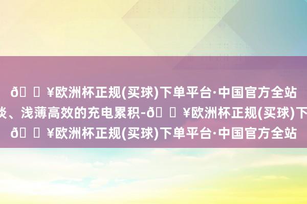 🔥欧洲杯正规(买球)下单平台·中国官方全站正迟缓构建起遮掩平淡、浅薄高效的充电累积-🔥欧洲杯正规(买球)下单平台·中国官方全站